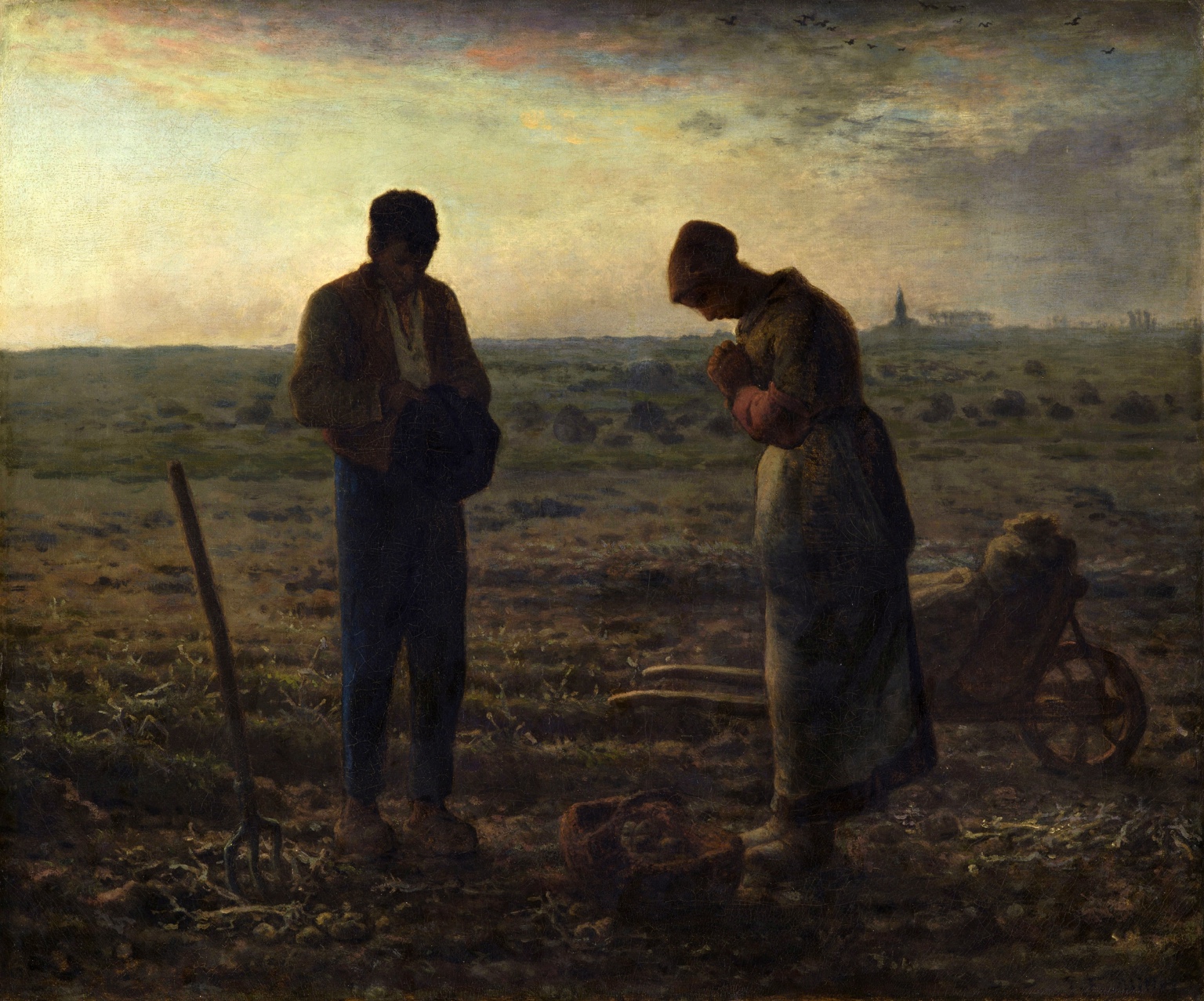 Jean-François Millet, The Angelus, 1857–59